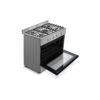 Aragaz semiprofesional Nobeltek NLTSP6903IX/FG1, 5 arzătoare, Inox - imagine 3