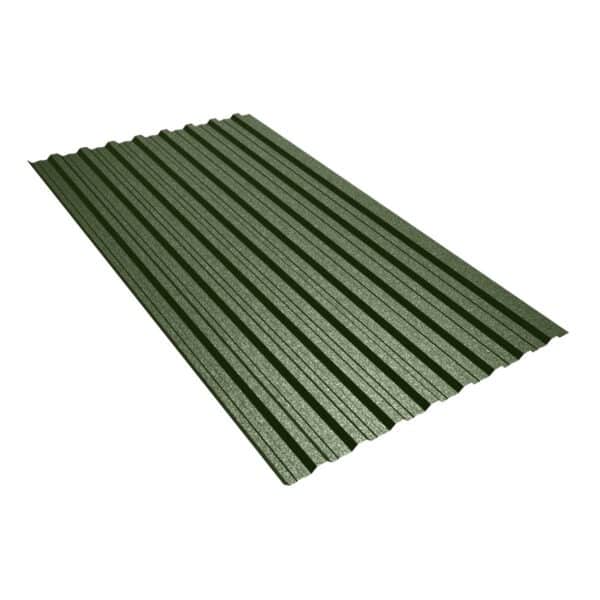 Tablă cutată Metal International, 0.3 mm x 1.5 m, Verde RAL 6020 - imagine 1