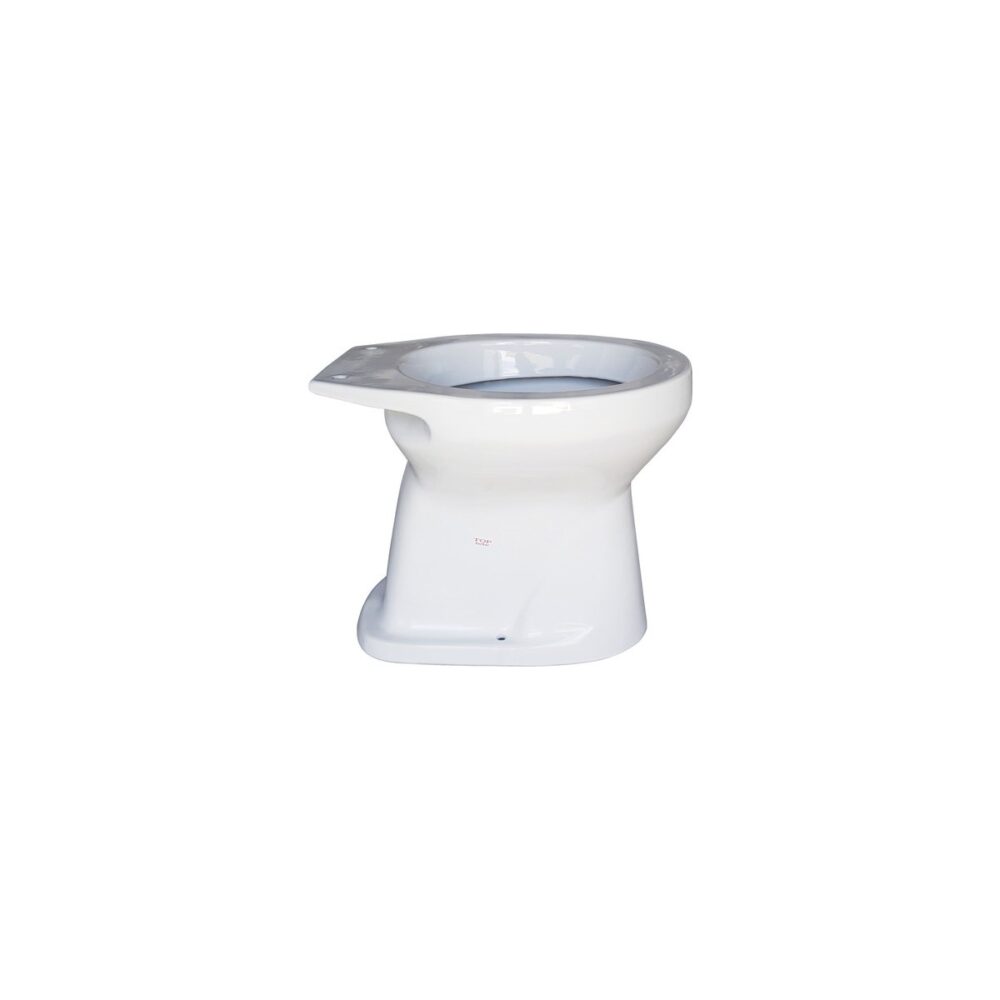 Vas WC pentru curte din ceramică TOP Sanitar, alb - imagine 1