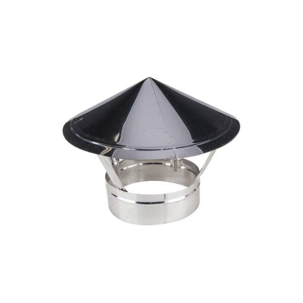Capac terminal pentru coș de fum Honest, diametru 130 mm, HGT650975 - imagine 1