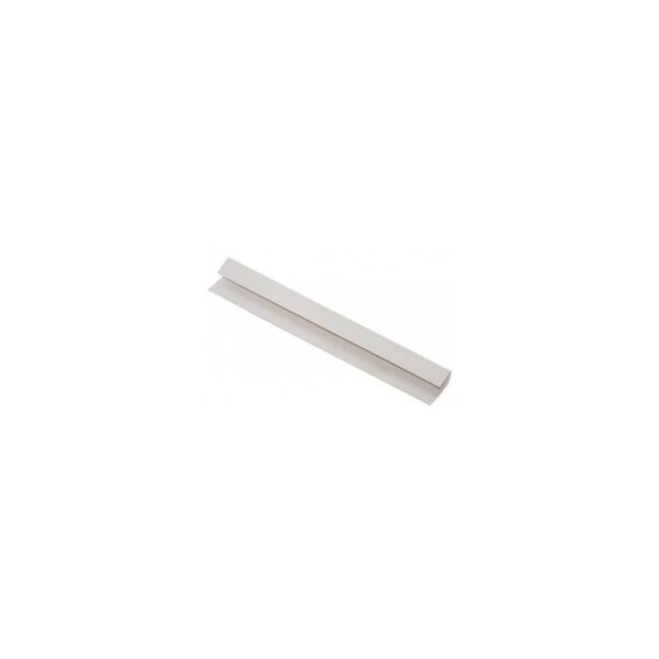 Terminație lambriu din plastic AUP1, alb - imagine 1