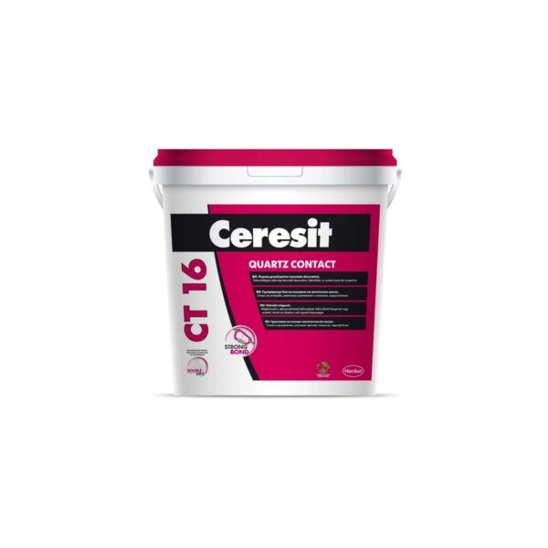 Amorsă vopsea grund Ceresit CT 16 Quartz Contact, 16L - imagine 1
