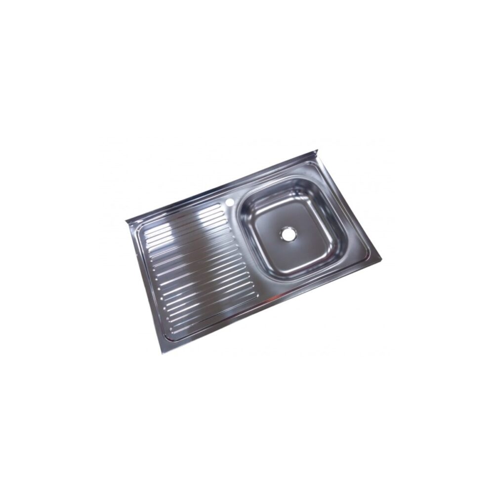 Chiuvetă bucătărie inox Zilan ZLN-6966, 1 cuvă cu picurător - imagine 1