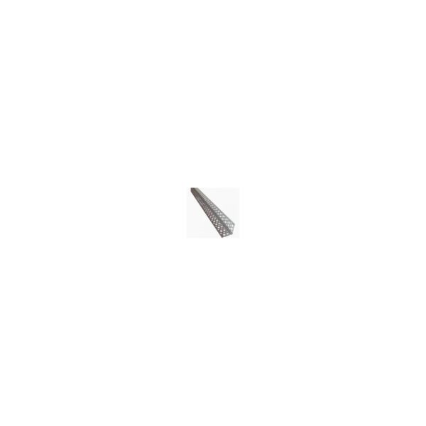 Colțar din aluminiu perforat 30 x 30 mm, lungime 2.5 m - imagine 1