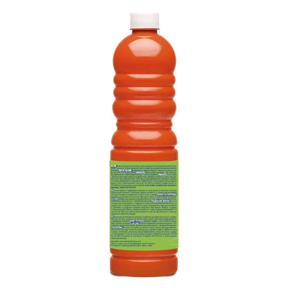 Detergent pardoseli Asevi Portocală, concentrat, 1 l - imagine 2
