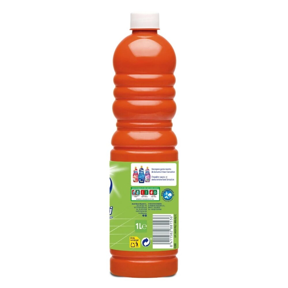 Detergent pardoseli Asevi Portocală, concentrat, 1 l - imagine 3