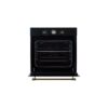 Cuptor încorporabil electric Nobeltek NBIO-975DRANT, 60 l, Clasa A, Negru Rustic - imagine 2