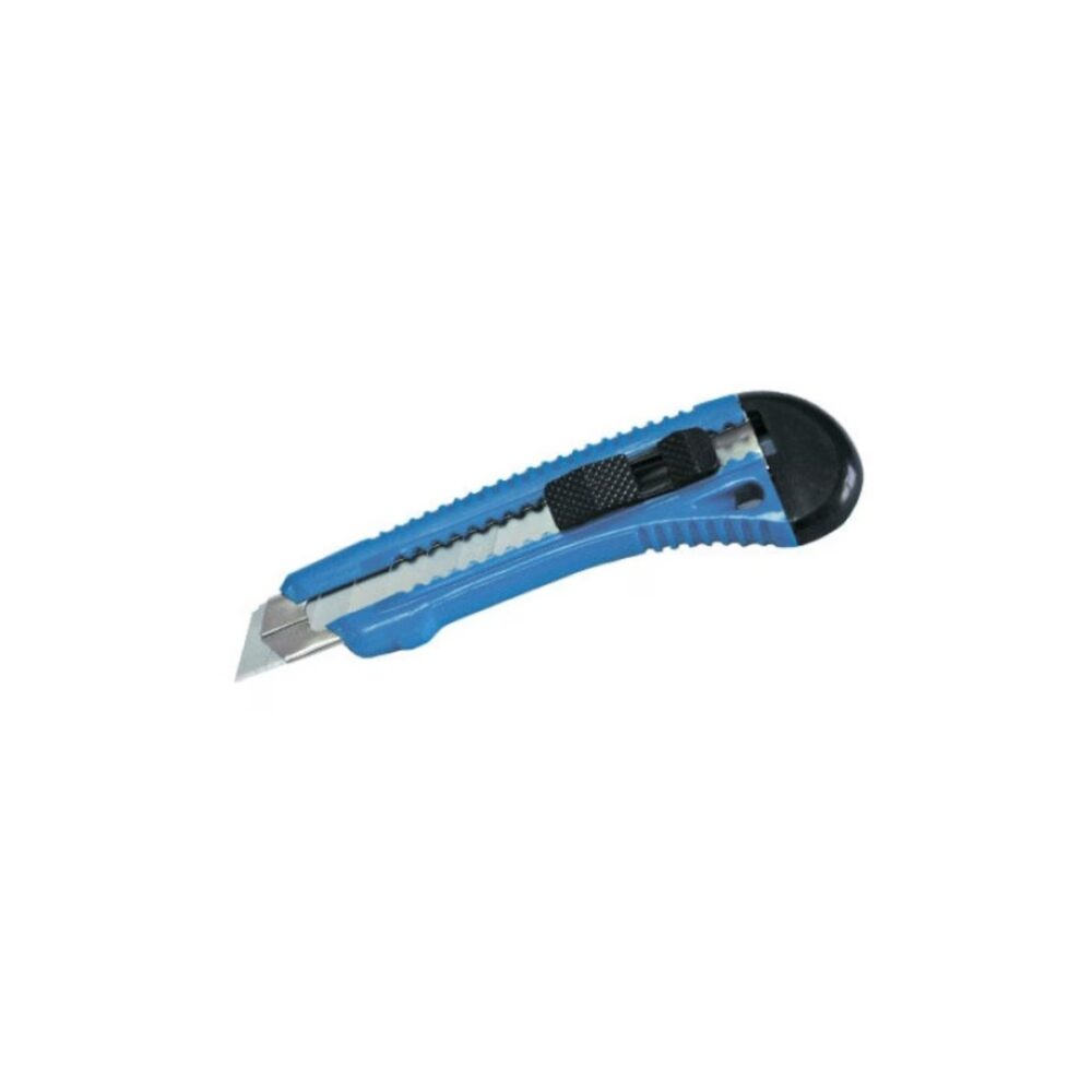 Cutter cu carcasă din plastic și ghidaj metalic, 18 mm - imagine 1
