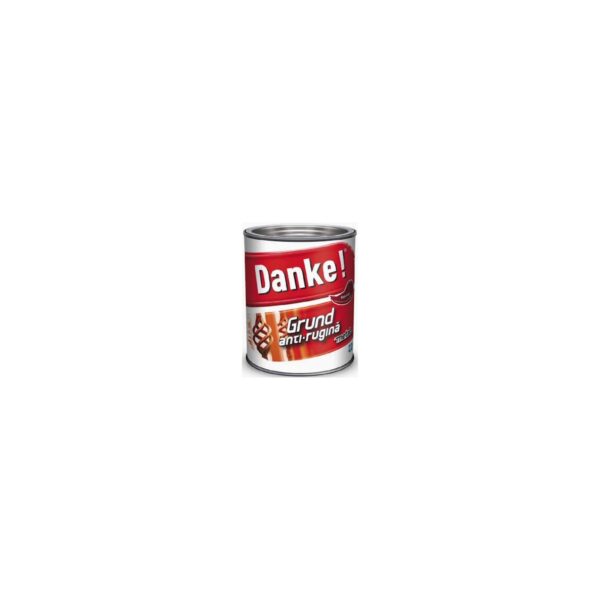 Grund anti-rugină pentru metal Danke, Roșu Oxid, 2.5 L - imagine 1
