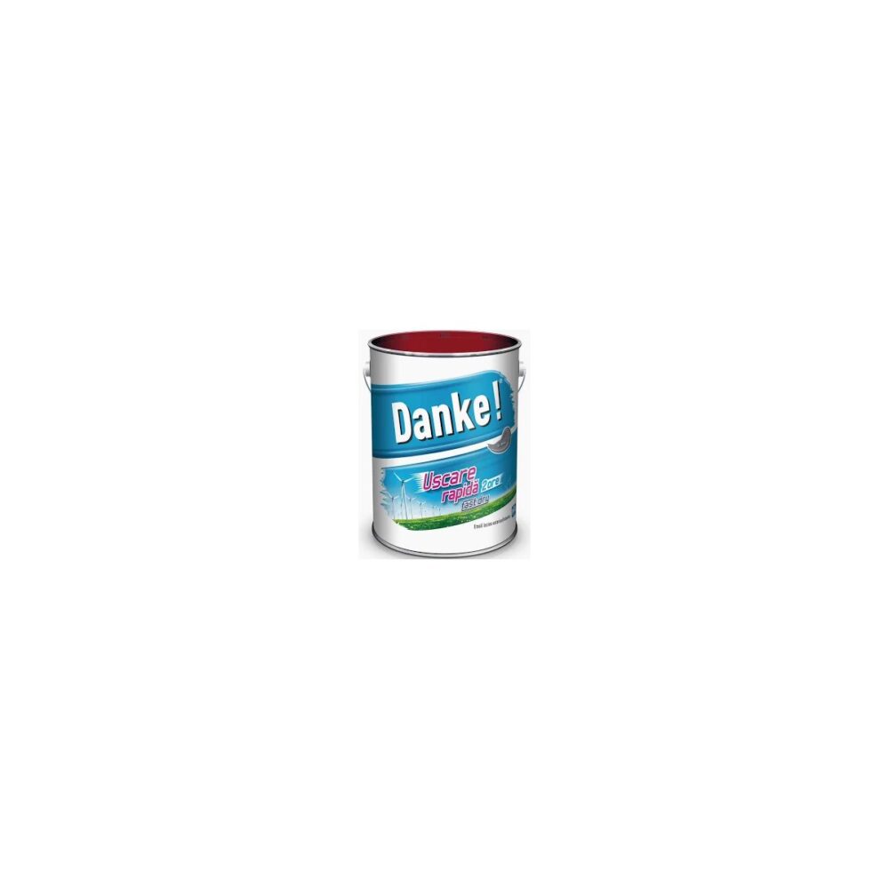 Vopsea email pentru metal Danke, Gri, 4L, uscare rapidă - imagine 1