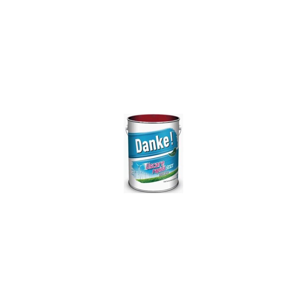 Vopsea email Danke! Verde Închis, uscare rapidă, 2.5 L - imagine 1