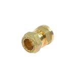 Racord drept din alamă pentru cupru, 18 mm x 1/2" FI
