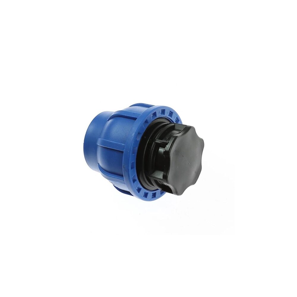 Dop compresiune PEHD 20 mm pentru instalații apă - imagine 1