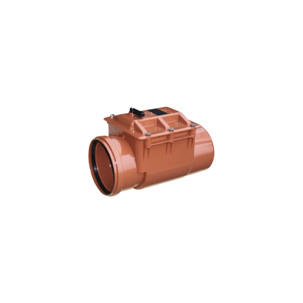 Clapetă de sens antiretur PVC Ø125 mm pentru canalizare - imagine 1