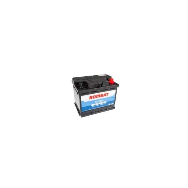 Acumulator auto Rombat Cyclon 12V 55Ah 450A, Borna Dreapta - imagine 1