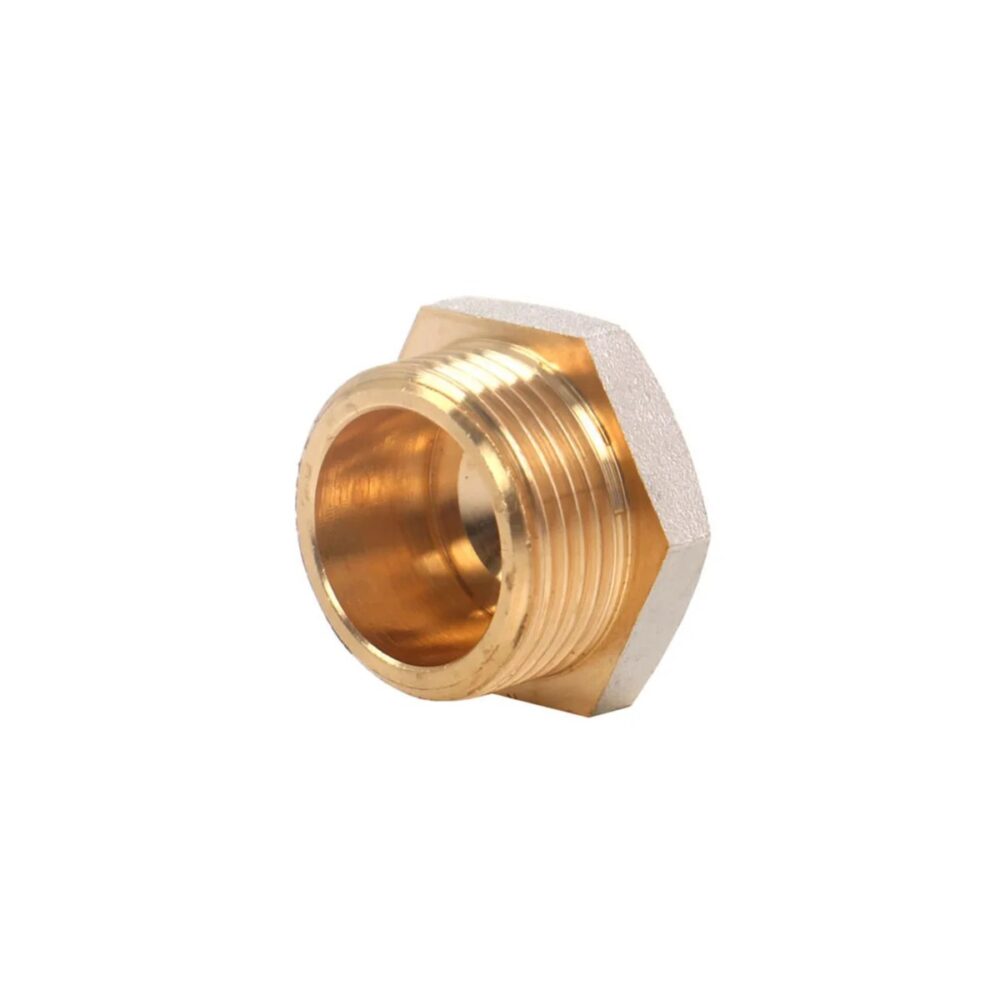 Dop din alamă cu filet exterior 3/4" - imagine 1