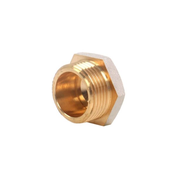 Dop din alamă cu filet exterior 3/4" - imagine 1