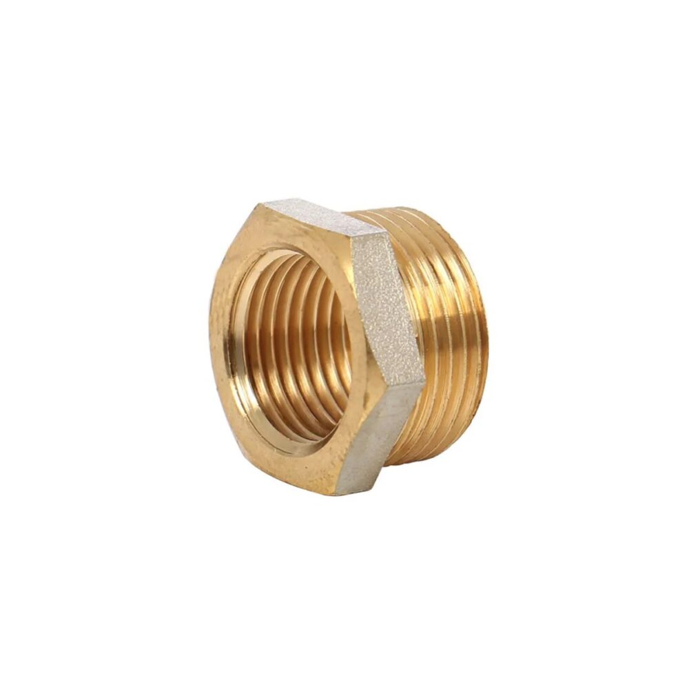 Reducție din alamă 3/4" - 1/2" Melinda Impex Instal - imagine 1