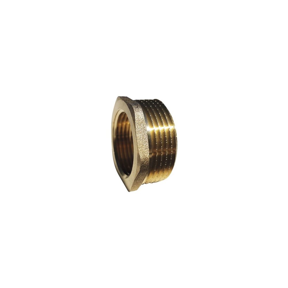 Reducție din alamă 1/2" - 3/8" - imagine 1