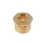Reducție din alamă 1/2" - 1/4" pentru instalații sanitare