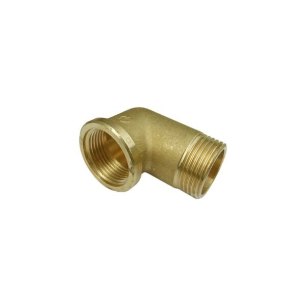 Cot din alamă 1" FI-FE, 90 grade - imagine 1
