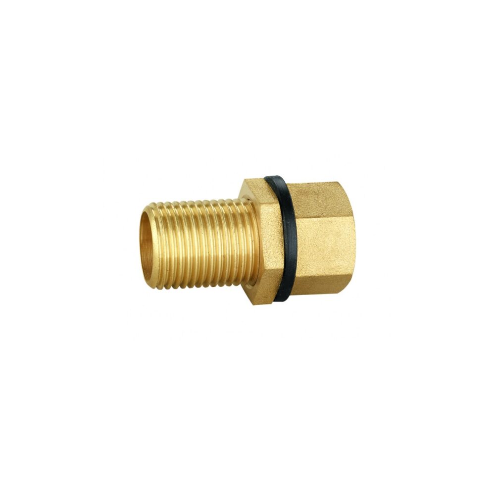 Racord butoi din alamă cu garnitură, 3/4 inch, MF - imagine 1