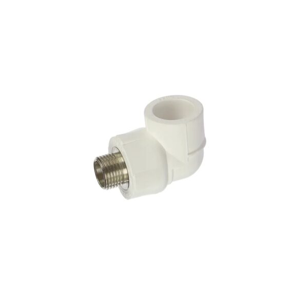 Cot PPR 90 grade cu filet exterior, 25 mm x 3/4" - imagine 1