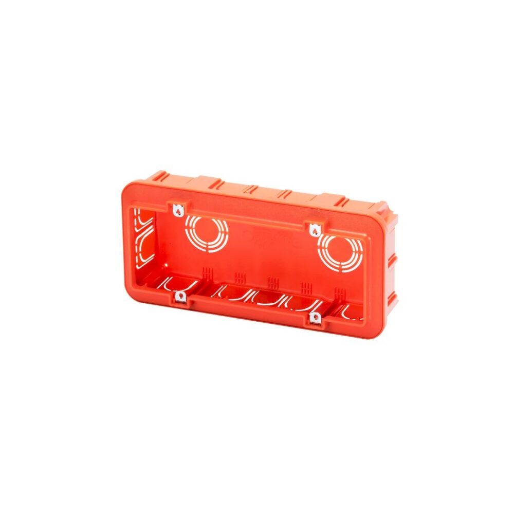 Doză de aparat Gewiss GW24406, 6 module, pentru zidărie - imagine 1