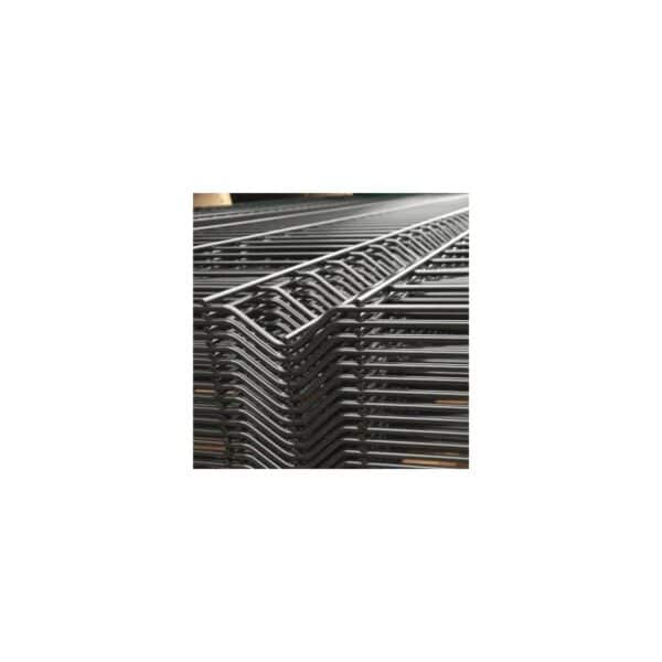 Panou gard bordurat gri antracit, 1.5 x 2 m, grosime fir 4.2 mm - imagine 1