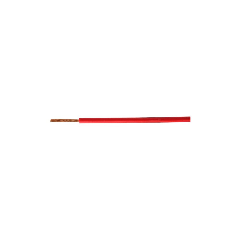 Cablu electric litat (conductor) 1.5 mm, roșu - imagine 1
