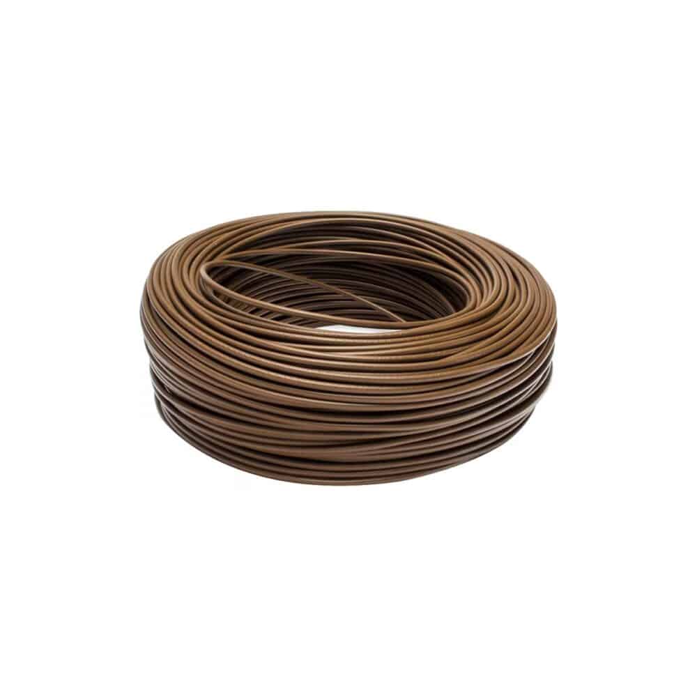 Conductor electric flexibil (litat) 2.5 mm², maro - imagine 2