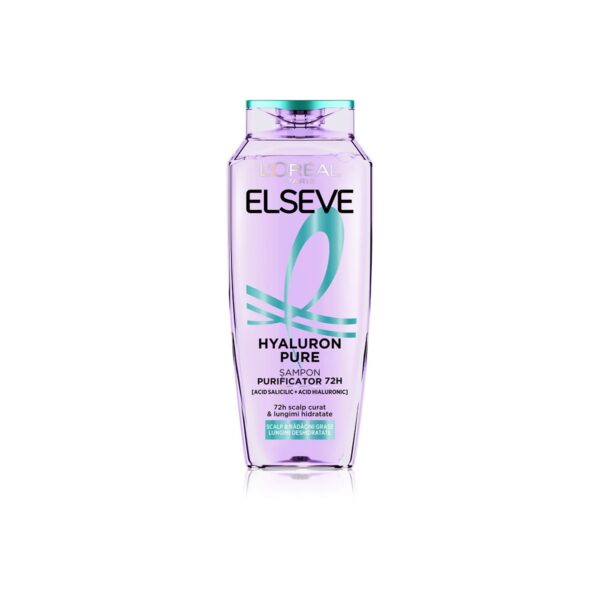 Șampon purificator L'Oreal Paris Elseve Hyaluron Pure, 400 ml - imagine 1