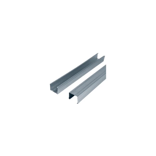 Profil metalic UD pentru gips-carton, grosime 0.5 mm, lungime 4 m - imagine 1