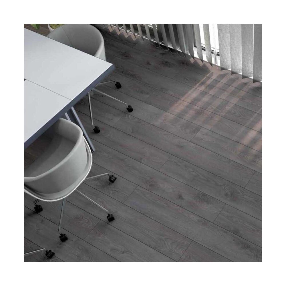 Parchet laminat Peli PRK 901, Gri Închis, Textură Lemn - imagine 2