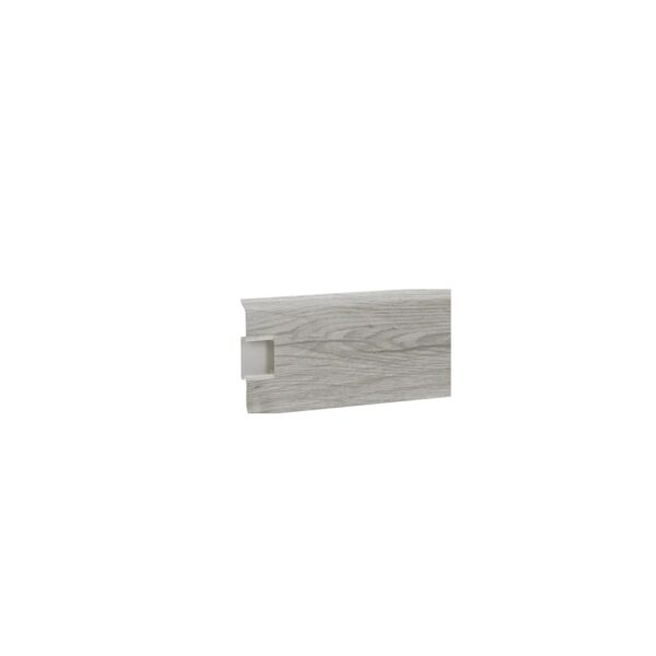 Plintă PVC cu canal cablu Stejar Suedez 805, 2.5 m - imagine 1