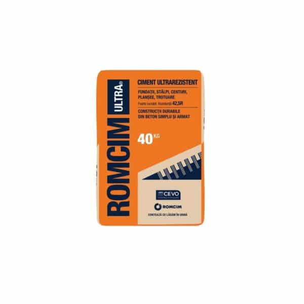 Ciment ultrarezistent Romcim Ultra 42.5R, sac 40 kg - imagine 1