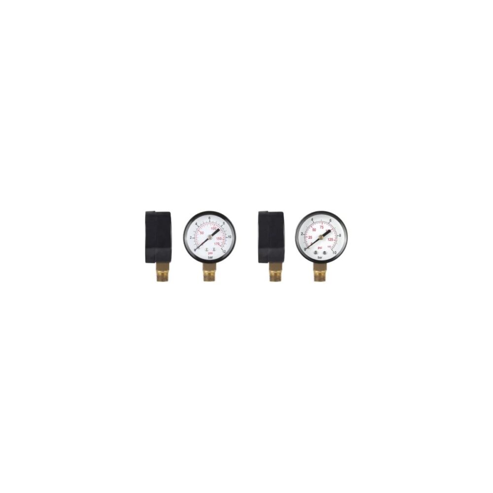 Manometru apă radial HGT675454, 0-12 bar - imagine 1