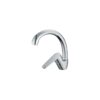 Baterie bucătărie monocomandă Evosanitary Delta HGT 675577, tip lebădă, crom - imagine 1