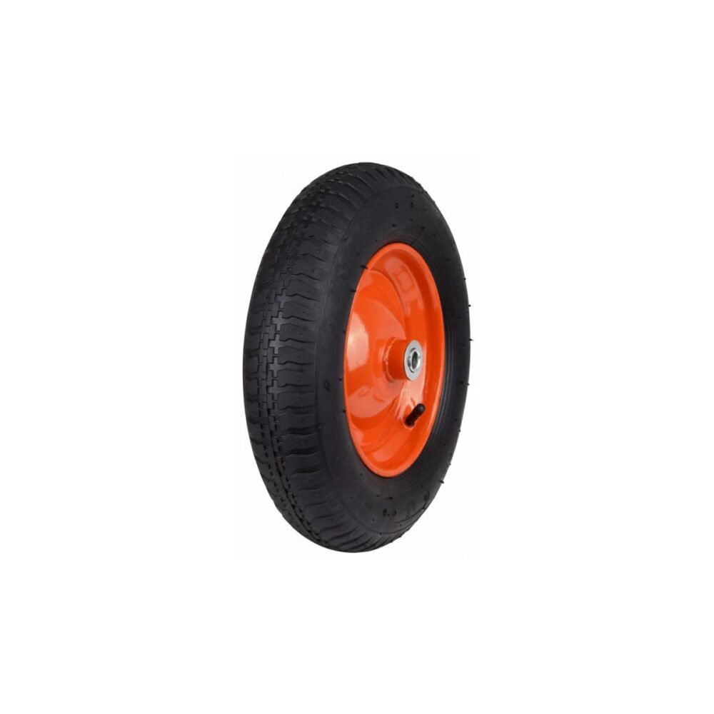 Roată roabă pneumatică HGT674835 cu jantă metalică - imagine 1
