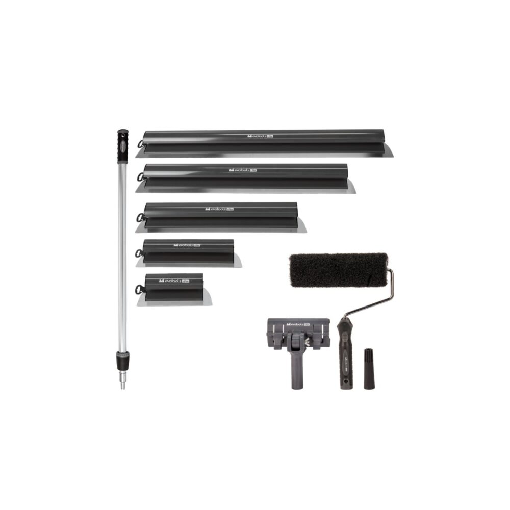 Kit profesional pentru gletuit EvoTools Plus, 9 piese, HGT683859 - imagine 1