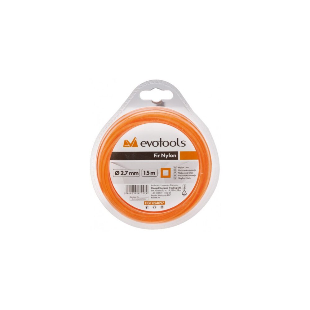 Fir motocoasă EvoTools HGT684019, profil pătrat, 2.7 mm, 15 m - imagine 2