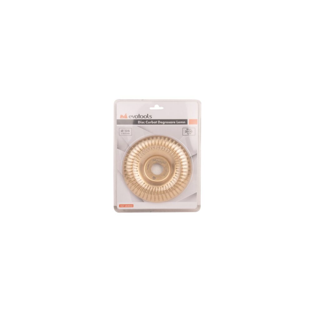 Disc curbat pentru degroșare lemn Evotools HGT 684045, 125 mm - imagine 2