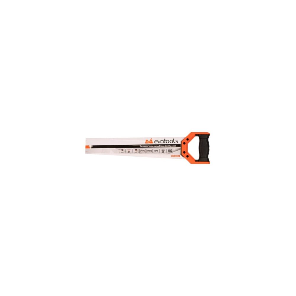 Fierăstrău pentru lemn cu lamă dublă EvoTools HGT683324, 400 mm - imagine 2