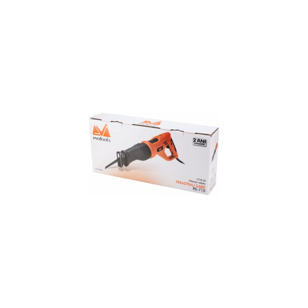 Fierăstrău sabie Evotools RS-710, 710W, mâner rotativ - imagine 2