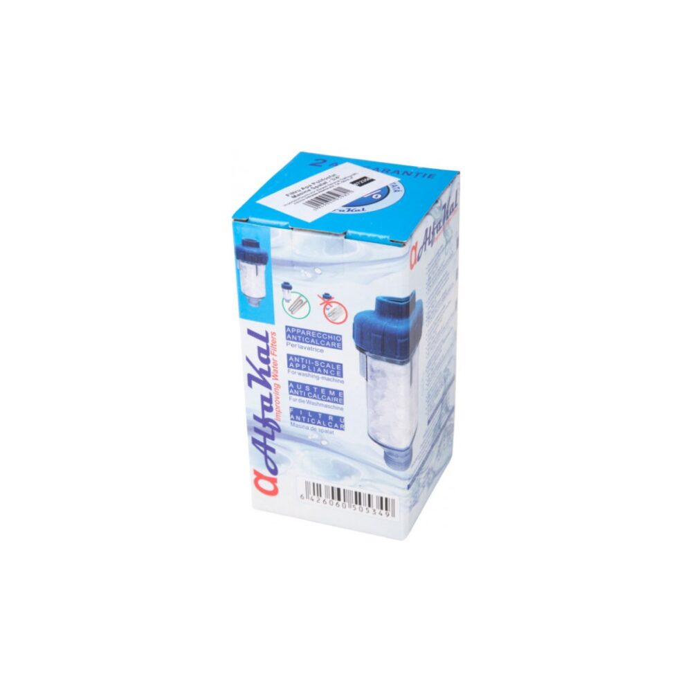 Filtru anticalcar cu polifosfat Alfa Kal 3/4 inch pentru mașina de spălat - imagine 2