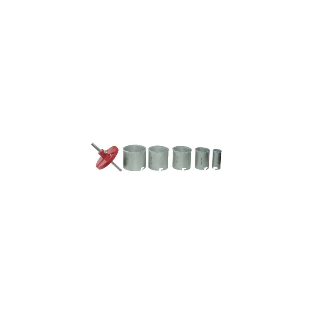 Set 5 freze carotă pentru beton Evotools HGT 640044, carbură tungsten - imagine 1