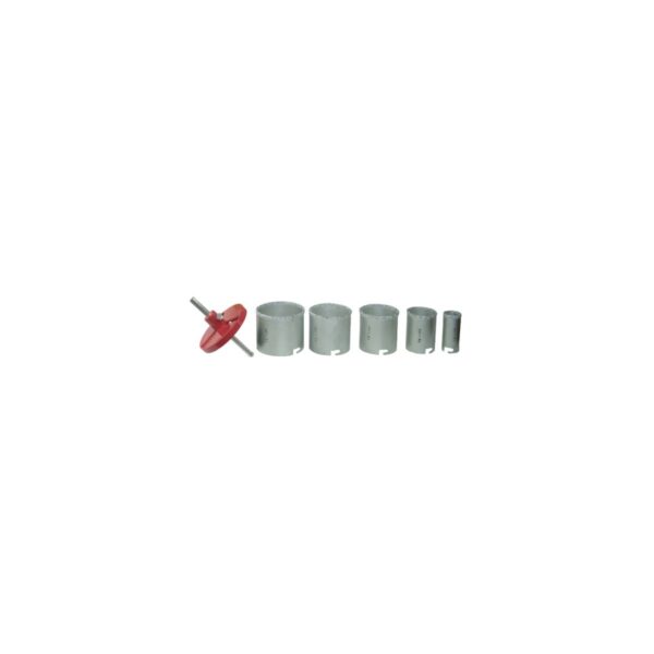 Set 5 freze carotă pentru beton Evotools HGT 640044, carbură tungsten - imagine 1