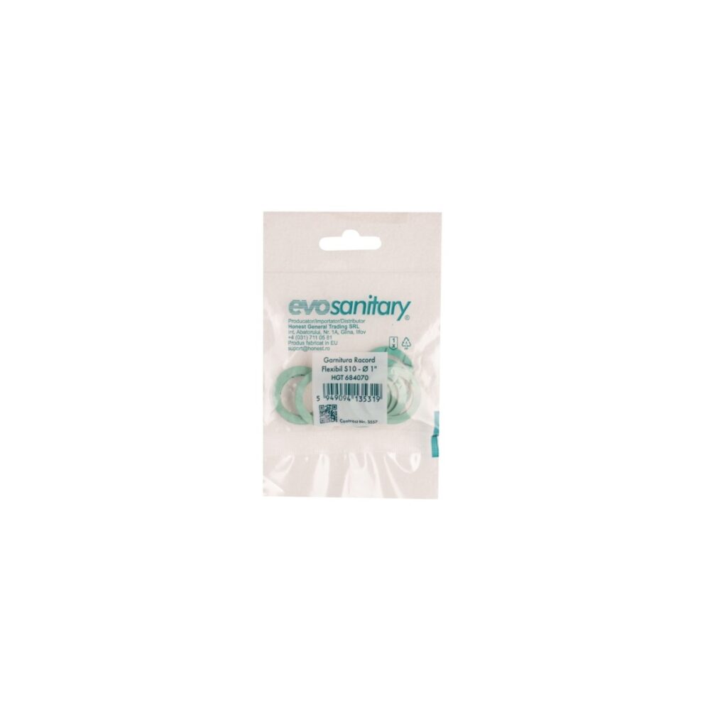 Garnitură pentru racord flexibil Evosanitary, 1 inch, HGT684068 - imagine 2