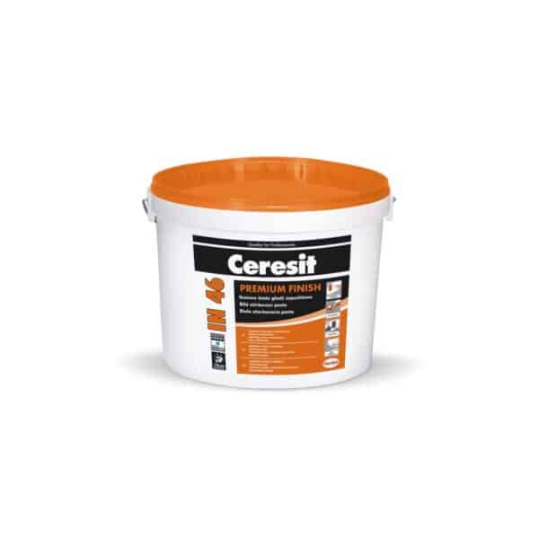Glet de finisaj gata preparat Ceresit IN 46 Premium Finish, 3 kg - imagine 1