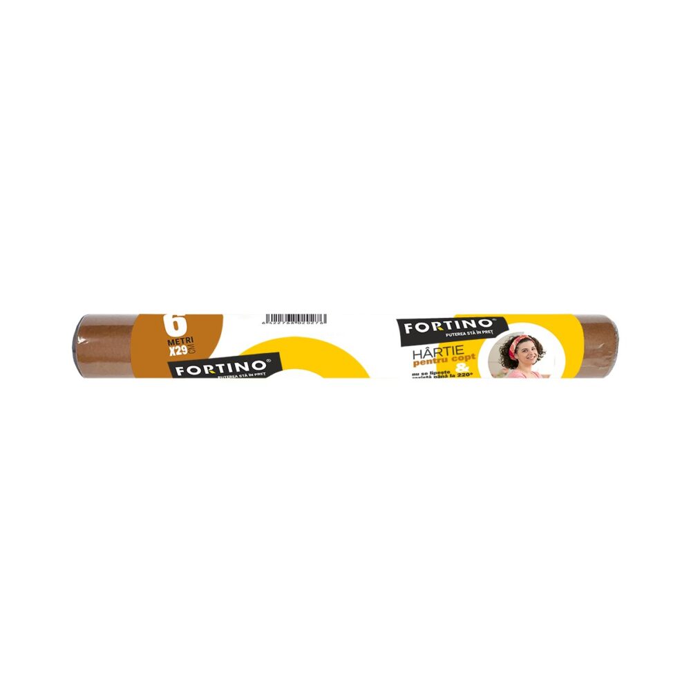 Hârtie pentru copt Fortino, 6 m x 29 cm - imagine 1